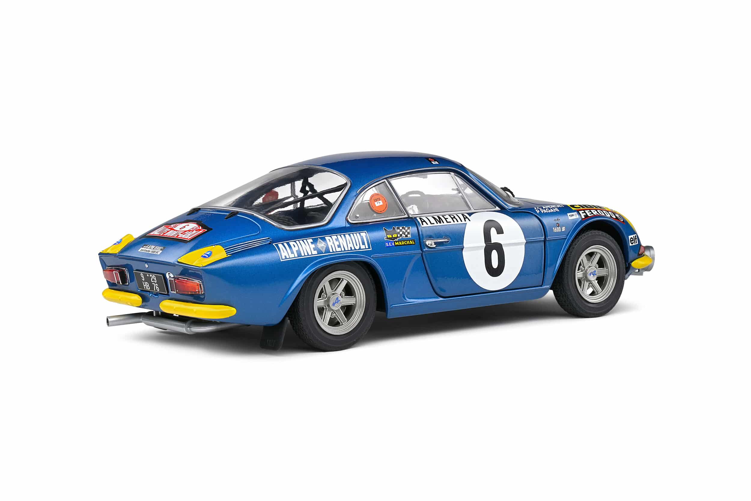 Solido 1/18 Alpine A110 1600S N°23 - Rallye Monte Carlo 1972 - Nicolas / Vial